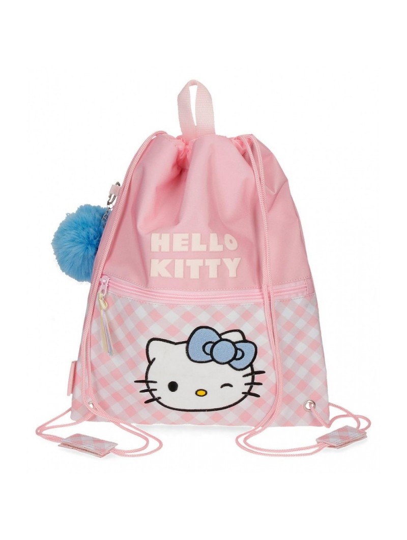 Mochila saco Hello Kitty Wink