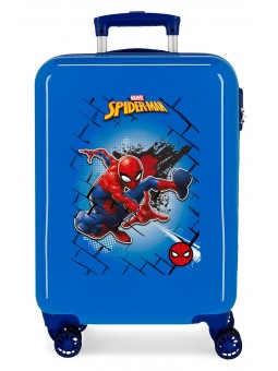 Maleta cabina Marvel Spiderman Red azul