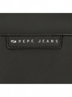 Monedero Pepe Jeans Piere negro dos compartimentos