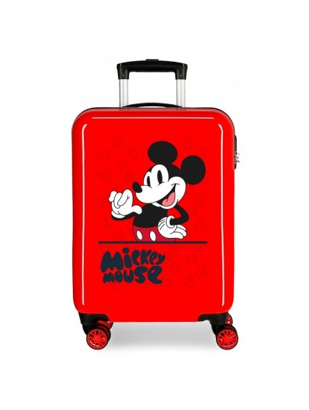 Campo de minas Enfadarse Húmedo Maleta infantil de cabina Disney Mickey Mouse Fashion roja
