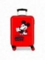 Maleta infantil de cabina Disney Mickey Mouse Fashion roja