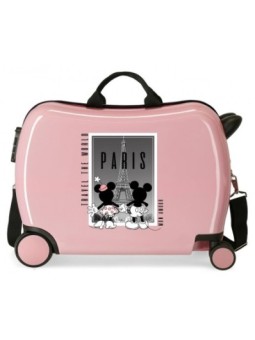 Maleta infantil Minnie y Mickey Paris
