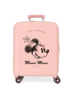 Maleta cabina Disney Minnie you are magic rosa