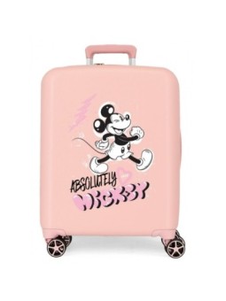 Maleta cabina Disney Mickey Friendly rosa