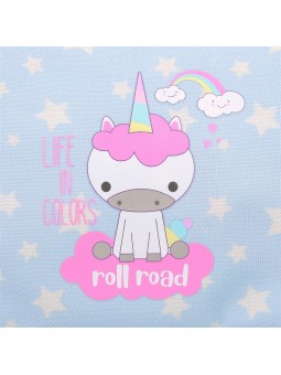Mochila pequeña con carro Roll Road I am a unicorn