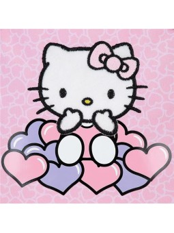 Mochila escolar adaptable Hello Kitty Hearts & Dots