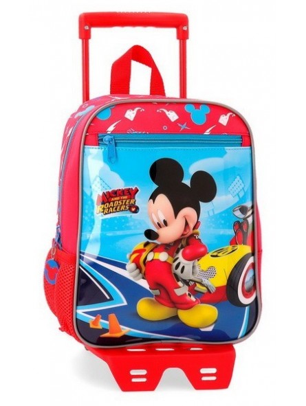 Mochila pequeña con carro Disney Lets Roll Mickey