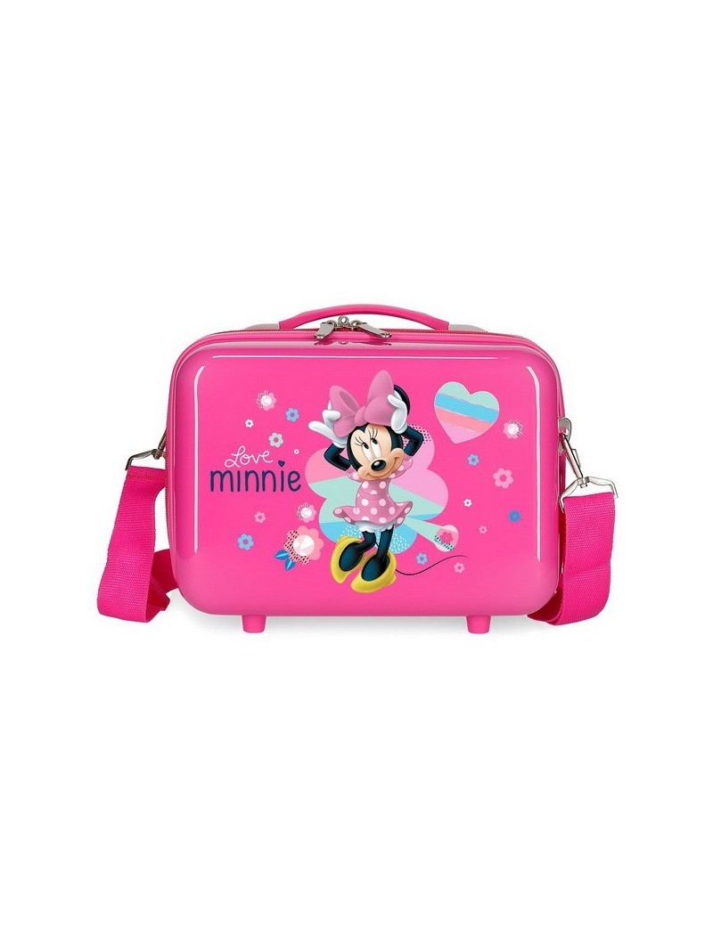 Neceser duro Disney Love Minnie rosa