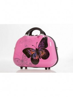 Set maleta grande Mariposas + neceser