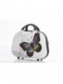 Set maleta pequeña + neceser + MP3 Mariposas