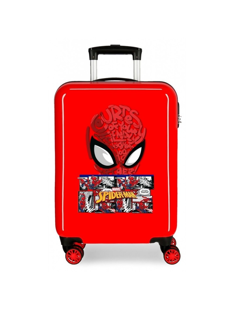 Maleta de cabina Spiderman Comic roja